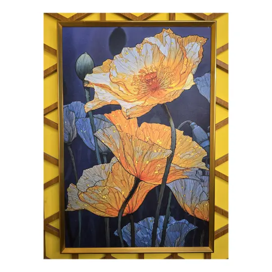 Golden Blossom Wallmate 